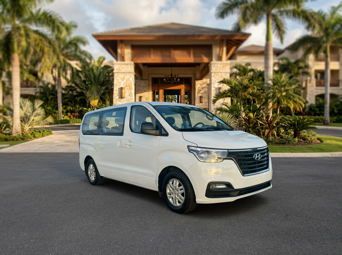 Minivan para traslados en República Dominicana